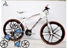 Велосипед Mercedes M1 White R\Bullet на литых дисках